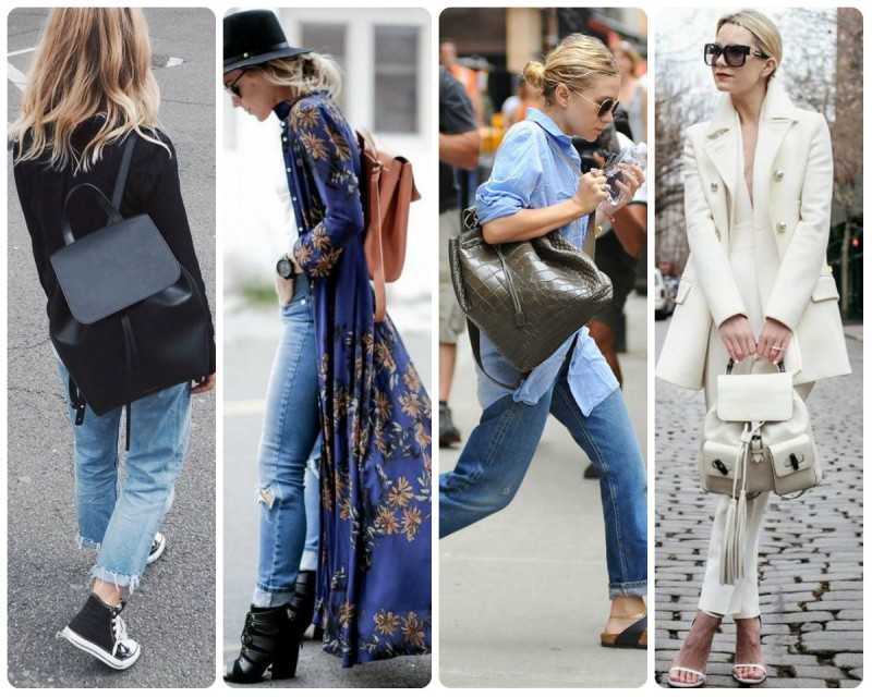 Модные женские рюкзаки 2021-2022 года, фото модных рюкзаков