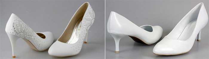 Свадебные туфли – самые красивые модели для невесты