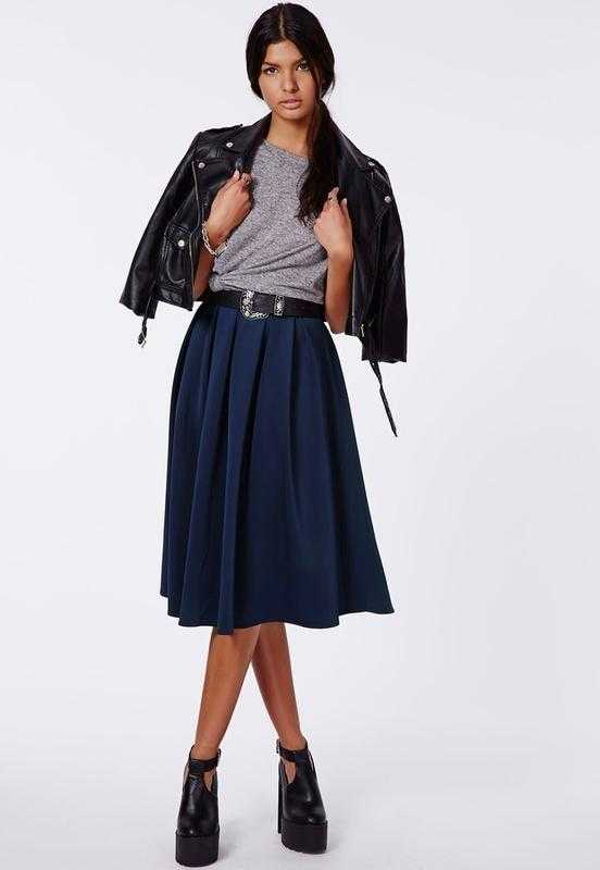Джинсовая юбка: модные фасоны, длина, принты и сочетания (с фото)