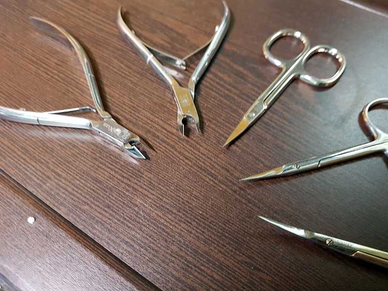 Заточка маникюрного инструмента дома: кусачки, щипчики, ножнички