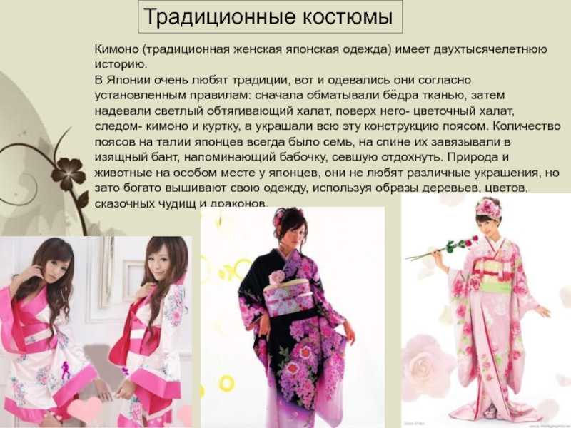 Японское кимоно в современной моде: отличия мужского и женского