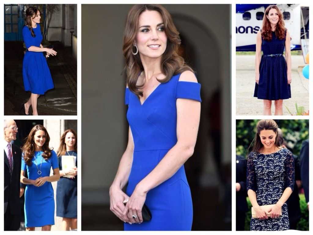 С чем носить синее платье: 40 фото-образов | trendy-u