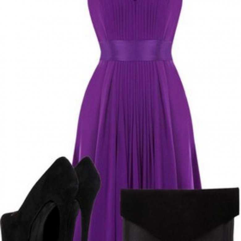 Сиреневое свадебное платье - фиолетовое