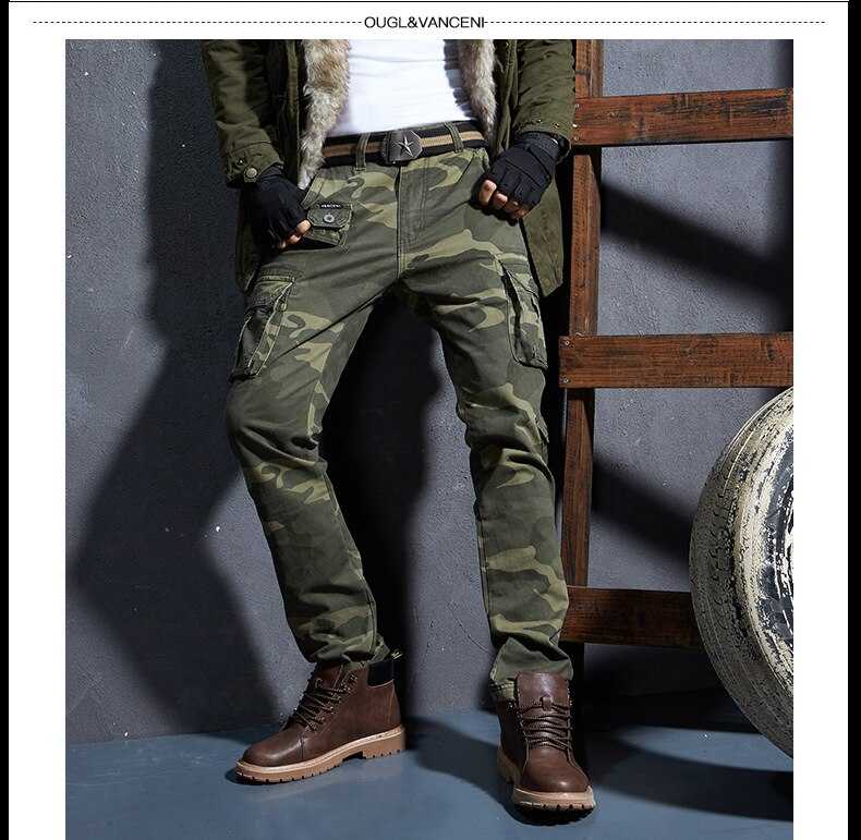 Мужские брюки карго отголоски армии в повседневном гардеробе