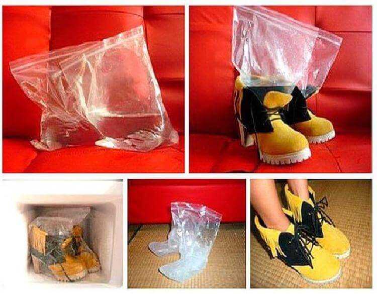 Как растянуть обувь из искусственной кожи в домашних условиях