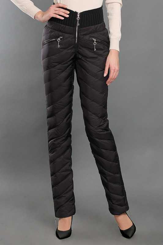 Женские зимние брюки (61 фото): классические, укороченные, стеганные