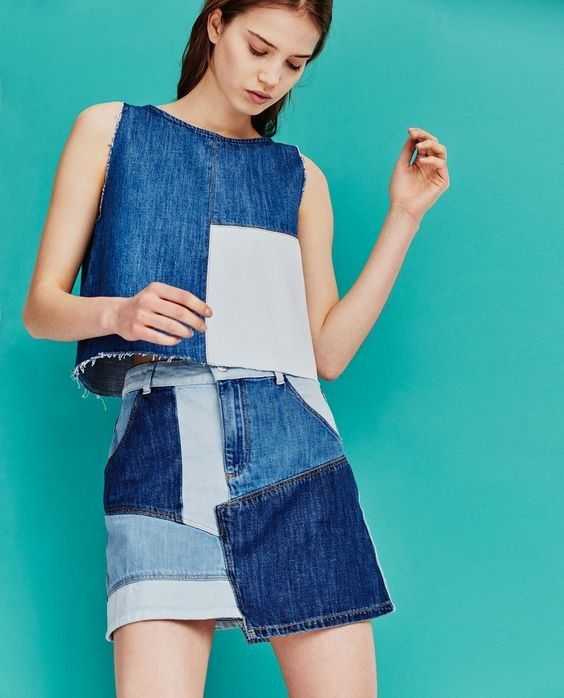 Как из джинс сделать юбку: пошаговая инструкция с фото
