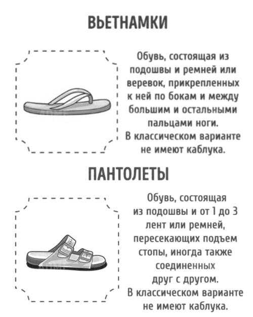 Разнообразие видов обуви для лета, межсезонья, зимы