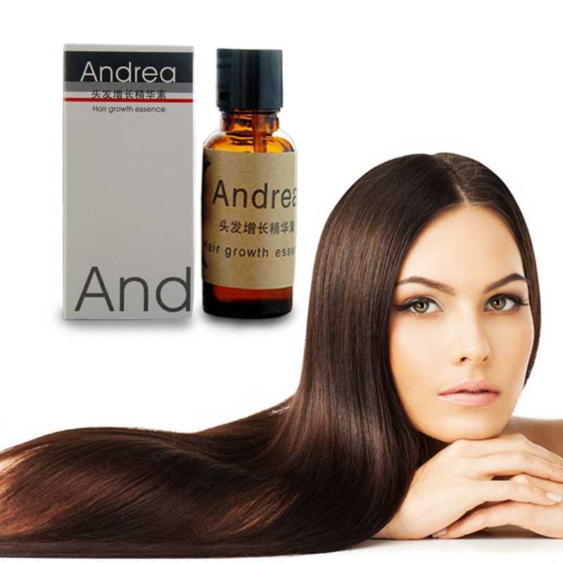 Andrea для роста волос помогает сделать локоны более сильными, увеличить их длину и уменьшить выпадение В составе средства только натуральные компоненты