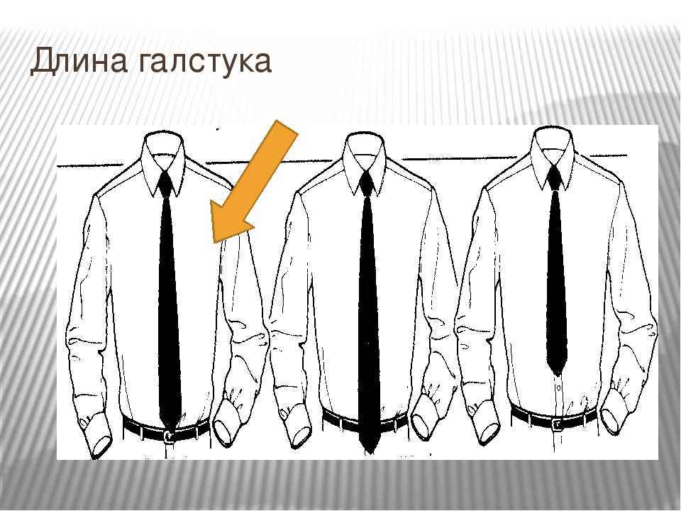Как правильно носить галстук?