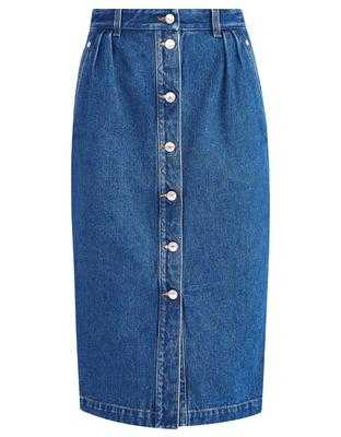 Джинсовая юбка, актуальные варианты для женщин любого возраста