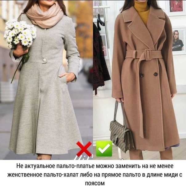 Пальто-халат - модные образы 2021-2022 на фото