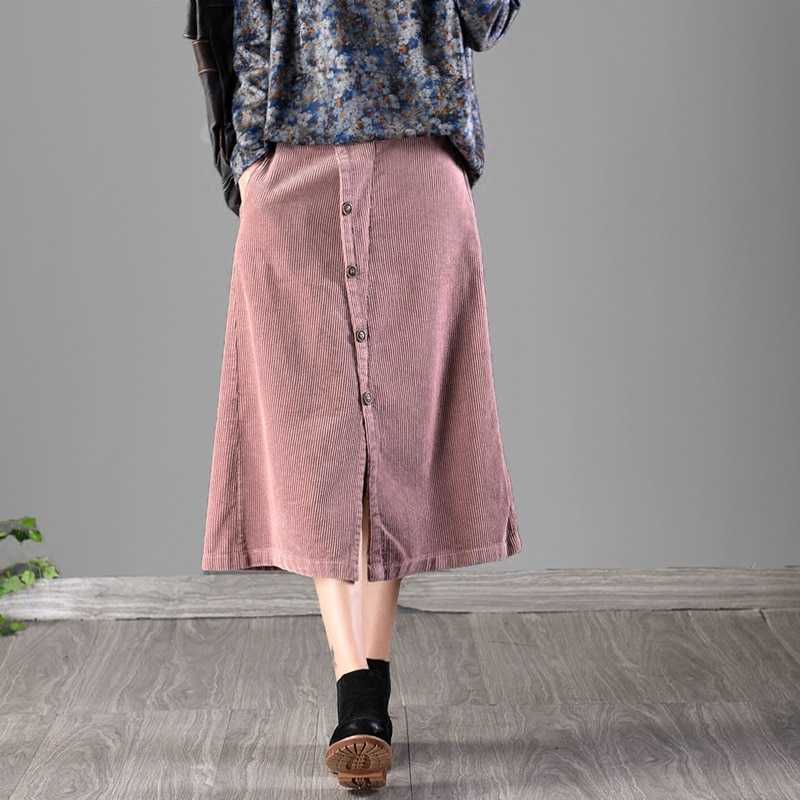 С чем носить вельветовую юбку: фото стильных сочетаний (110 фото)