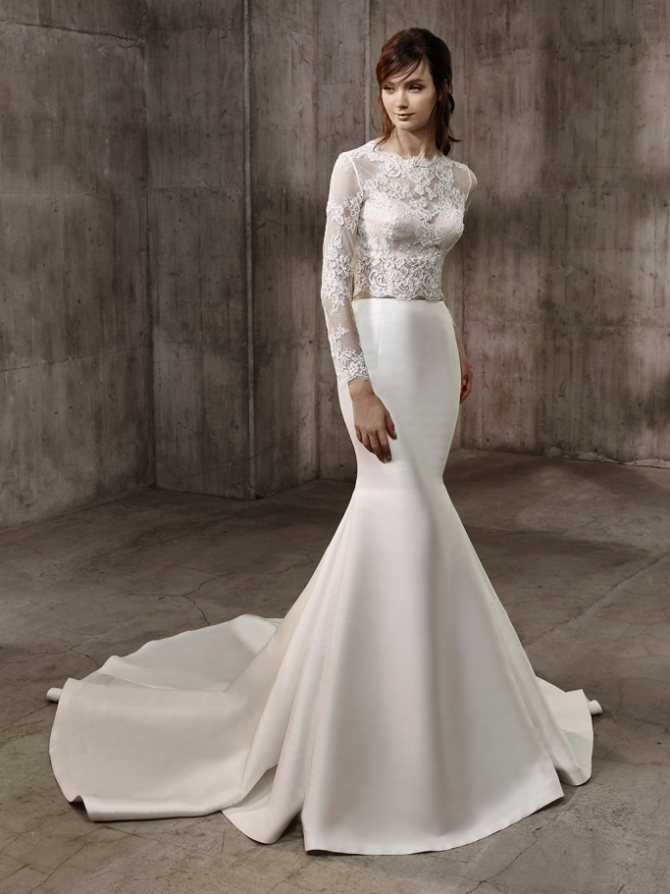 «скромное свадебное платье – один из лучших вариантов для невесты[