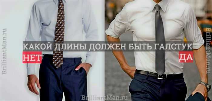 Как правильно выбрать галстук к костюму и рубашке (таблица). какой длины должен быть галстук