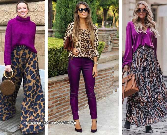 Фиолетовый цвет в одежде: с чем носить, как сочетать, кому подходит, стильные образы