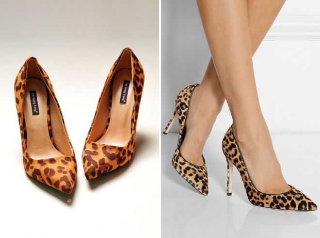 С чем носить леопардовые туфли, или модные принты нового сезона