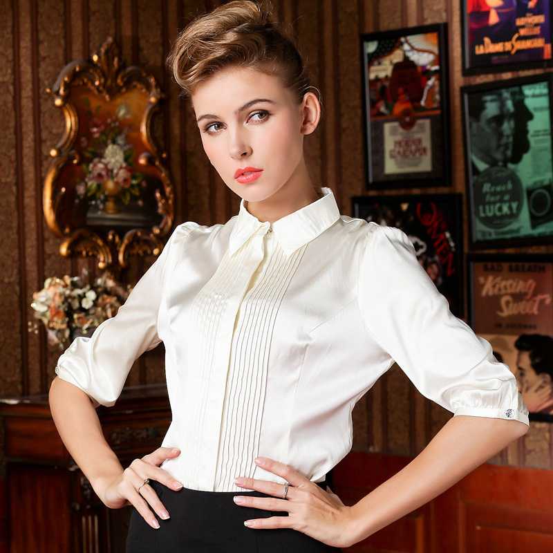 Модная блузка в горошек или с чем носить блузку в горошек. 60+ фото – каблучок.ру