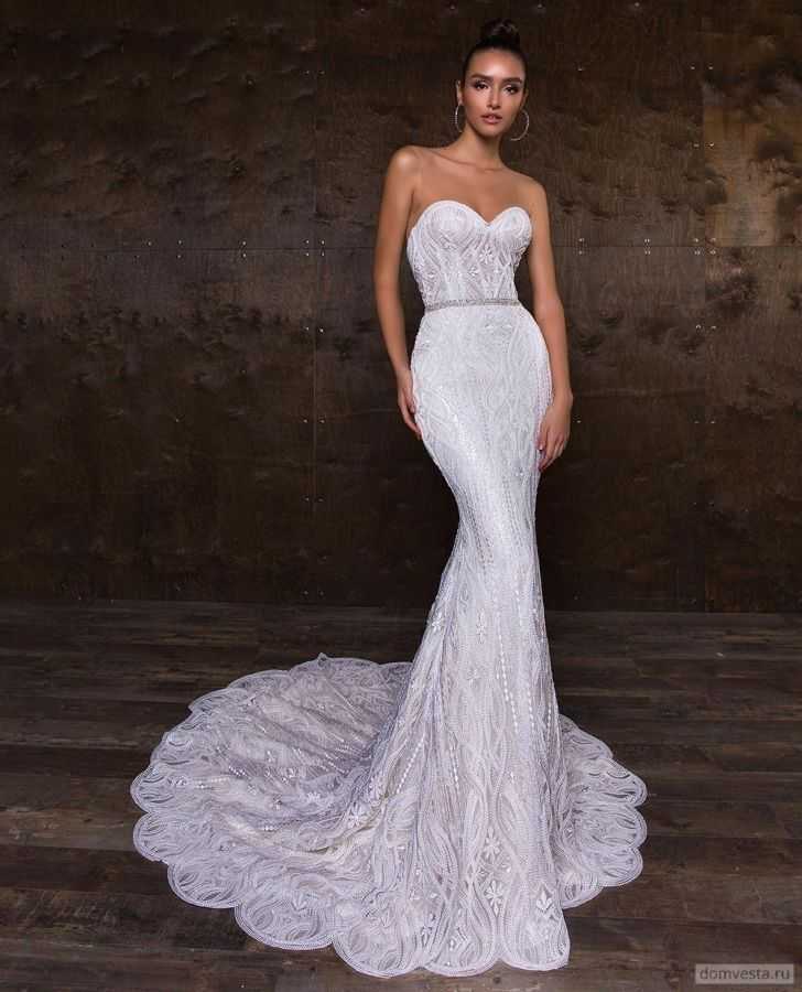 Свадебное платье русалка (фото)