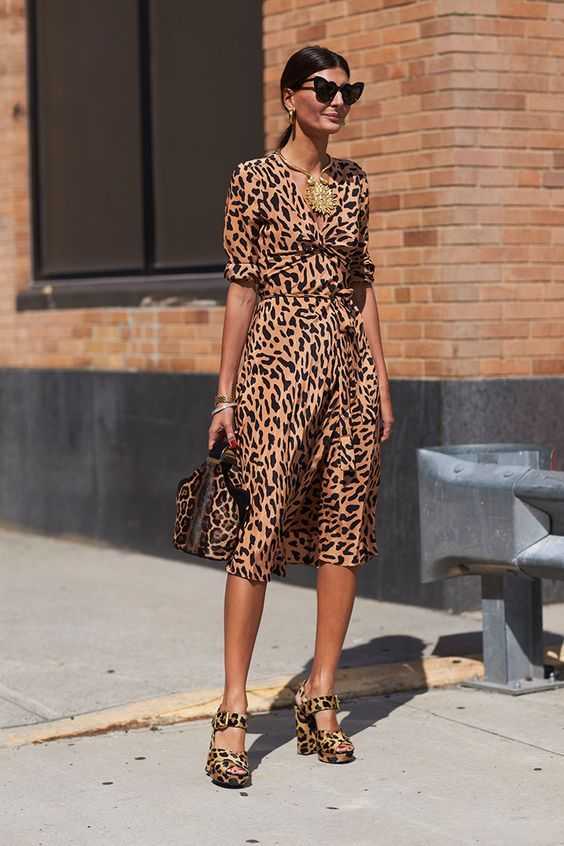 Как носить леопардовый принт: 35 фото-образов | trendy-u