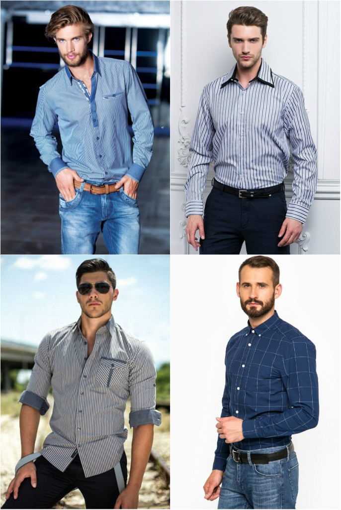 Мужская джинсовая рубашка: лучшие варианты и образы