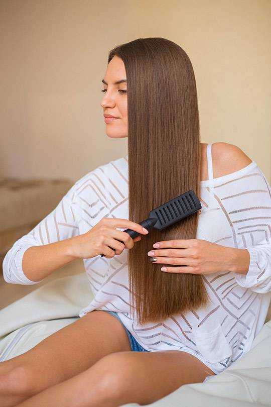 Как выпрямить волосы без выпрямителя в домашних условиях