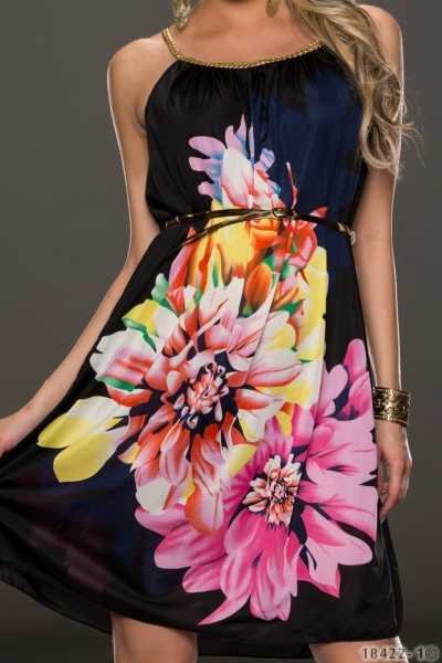 Платья с цветочным принтом — один из главных модных трендов 2021-2020 года