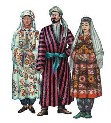 Национальные костюмы разных народов: фото