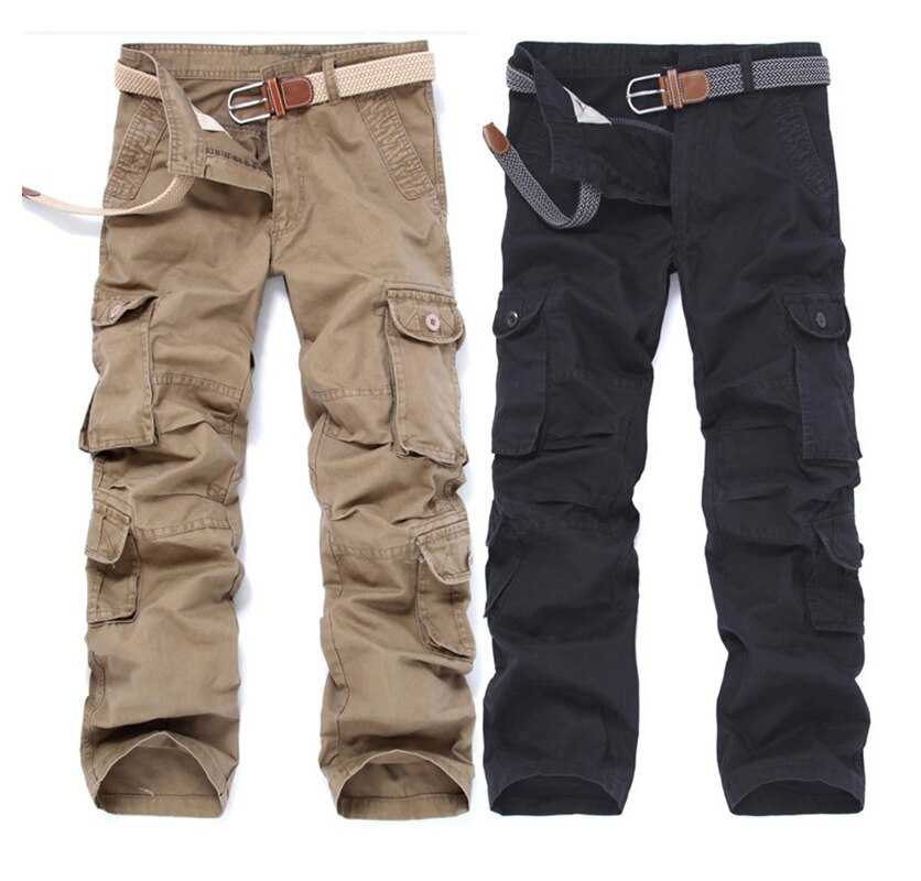 Мужские брюки карго отголоски армии в повседневном гардеробе
