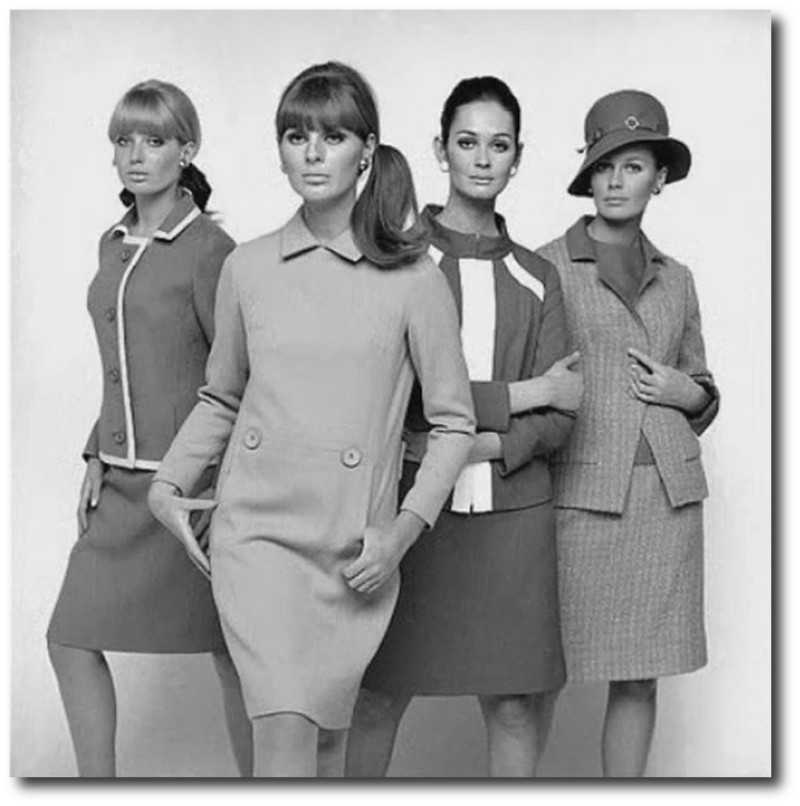 Мода 60-х годов, как правильно создать стильные образы