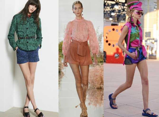 Красивые женские шорты: весенние и летние модели