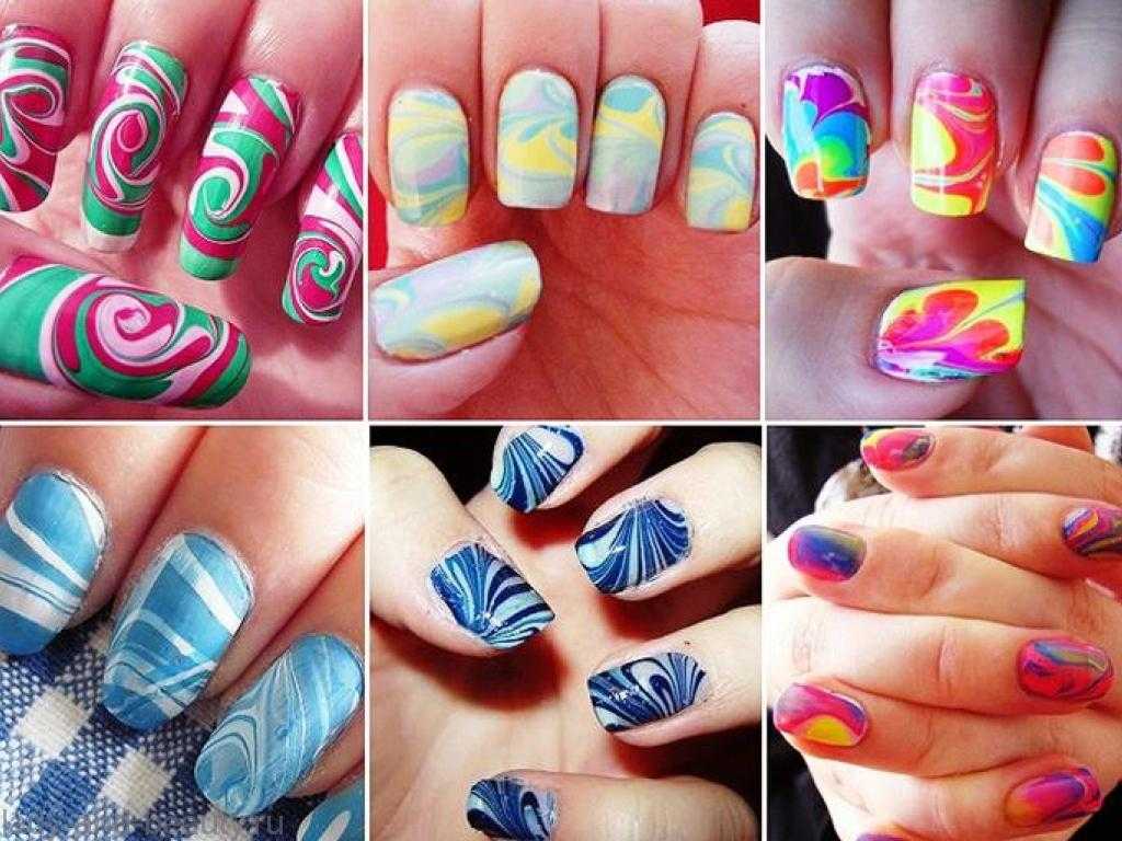 Как сделать маникюр со стекающими каплями воды на ногтях? — modnail.ru — красивый маникюр