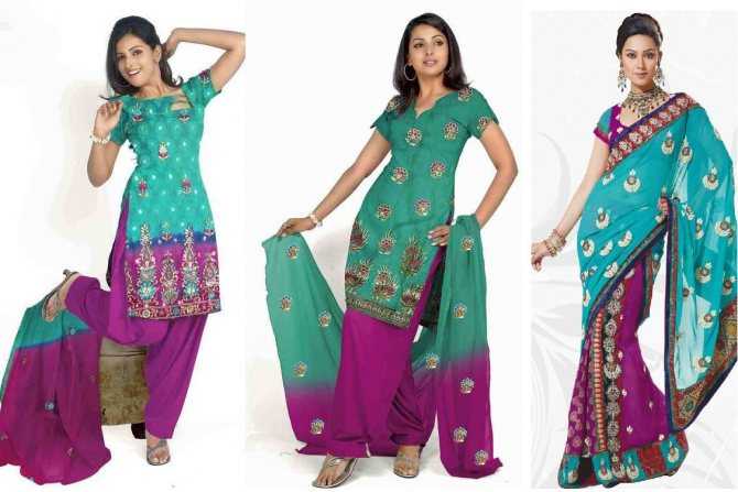 Традиционный и современный индийский стиль в одежде
