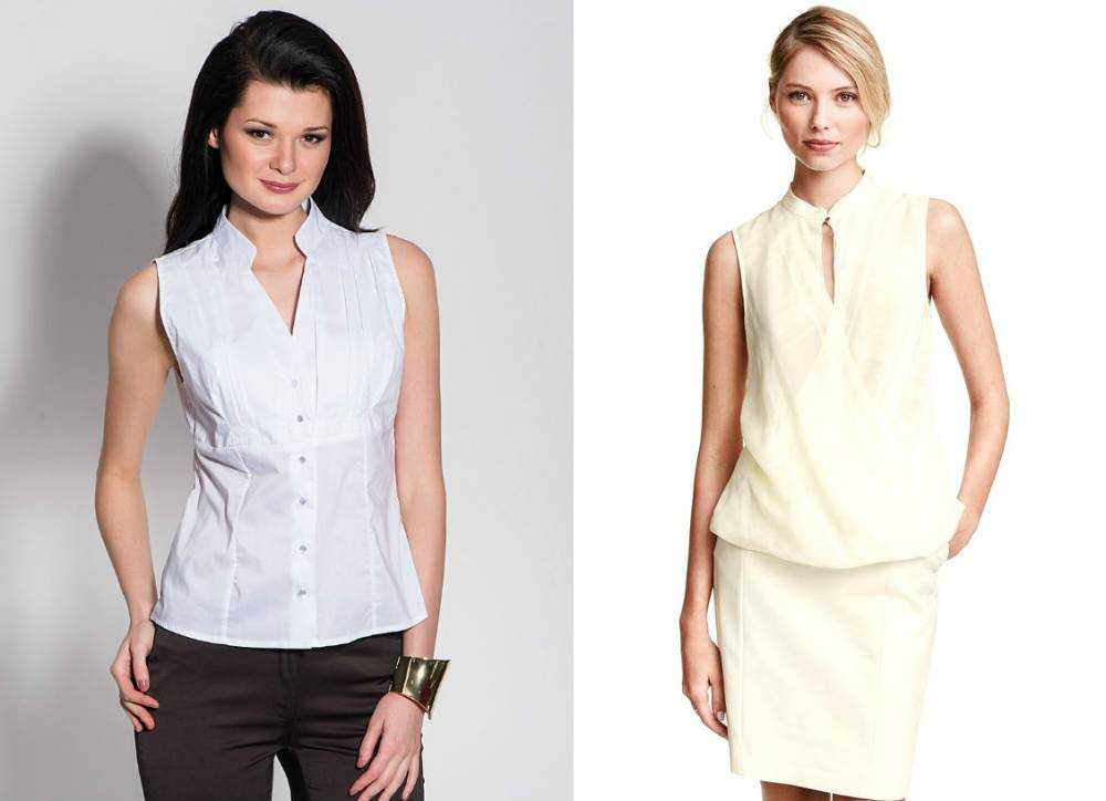 Воротники женских блуз: фото интересных видов и описание популярных вариантов для разных моделей