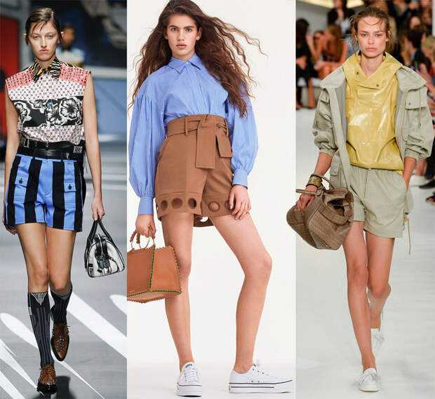 Модные шорты женские 2021: фото летних моделей