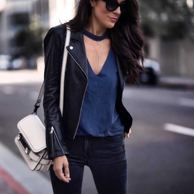 Куртки с шипами: кожаные и джинсовые, куда надеть, с чем носить
