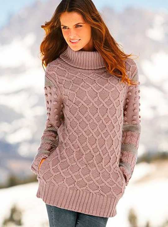 Женский свитер из ангоры: преимущества и особенности, модная расцветка, стильные образы и правила по уходу