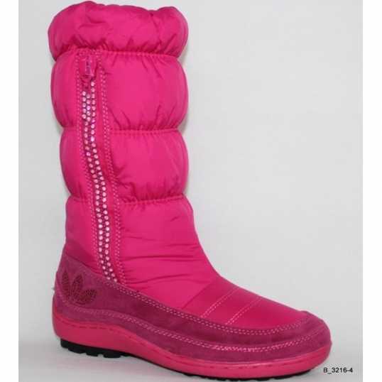 Дутики женские зимние и белые высокие, розовые непромокаемые луноходы на липучке, модные серебристые кожаные ботинки, стильные и серые короткие сапоги