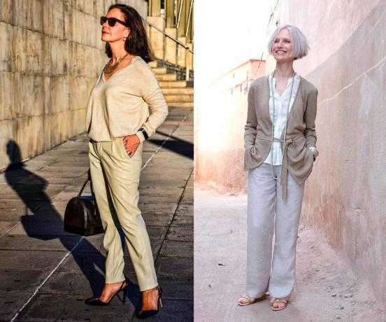 Современный стиль одежды для женщин после 50 — 55 лет