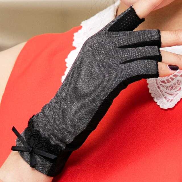 Стильные перчатки без пальцев — в мороз, жару, для красоты.