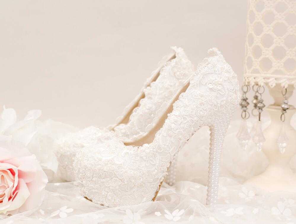 Туфли под свадебное платье - как правильно выбрать