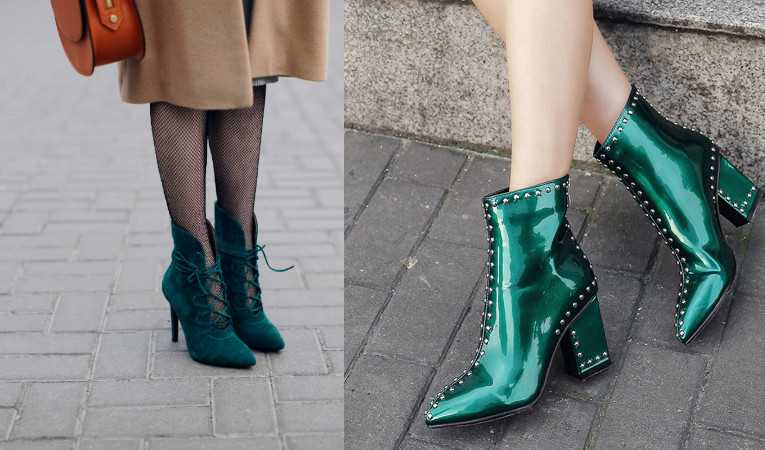Женские туфли зеленого цвета или с чем носить зеленые туфли (100 фото) – каблучок.ру