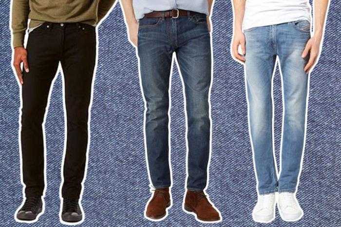Правила выбора обтягивающих джинсов для мужчин разных комплекций