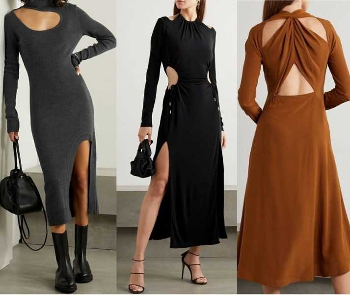Обзор модных платьев осень-зима 2020-2021 – обновляем гардероб