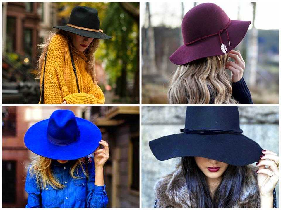 Как носить шляпу с широкими полями: 20 фото стильных образов