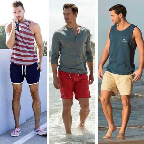 С чем носить мужские шорты? 166 фото: рубашки, обувь и пиджаки к классическим, джинсовым и летним шортам