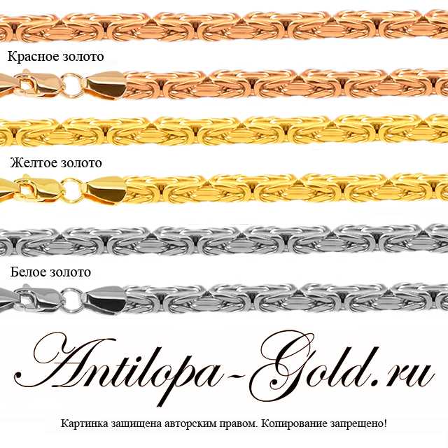 Виды плетения золотых цепочек и советы по выбору изделия