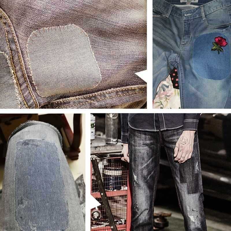 Как заштопать дырку на джинсах вручную, на машинке красиво на коленке, между ног, с заплаткой и без нитками - lipesinka.ru