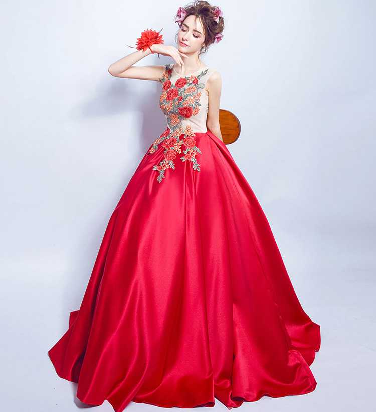Может ли свадебное платье быть красного цвета, популярные модели