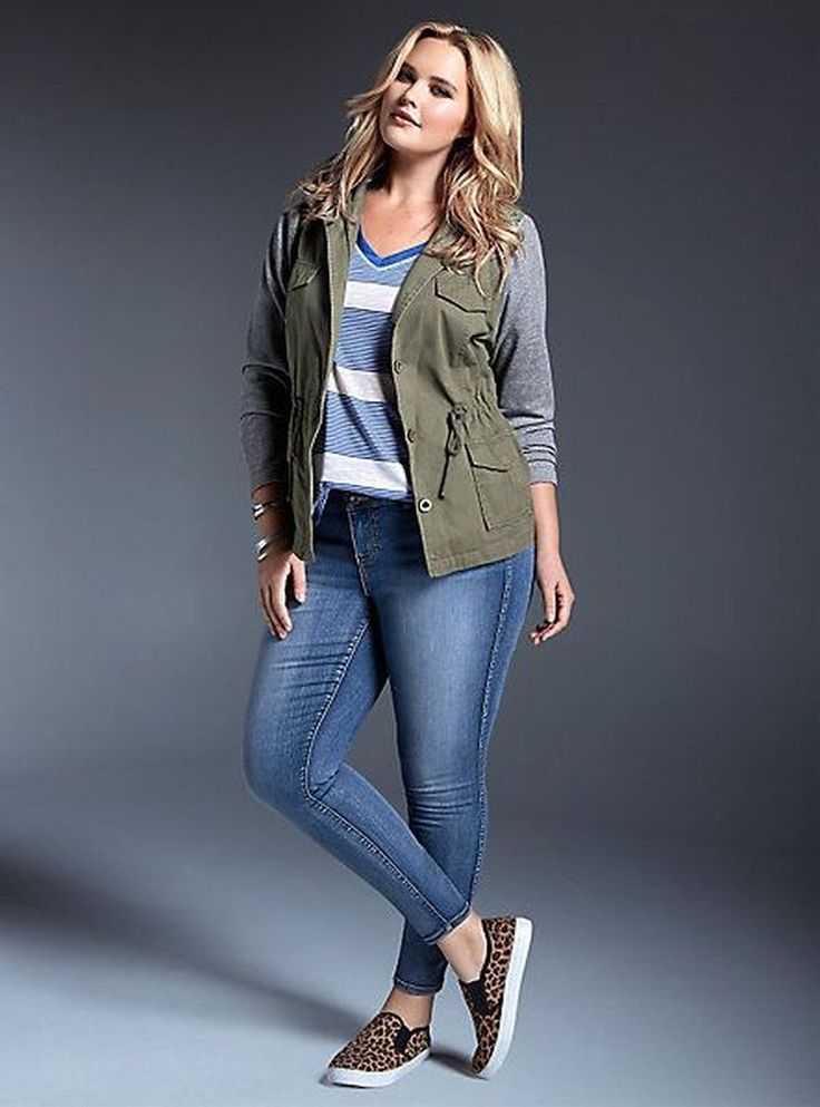 Универсальный тренд – джинсовые платья для полных женщин